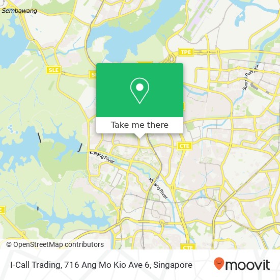 I-Call Trading, 716 Ang Mo Kio Ave 6 map