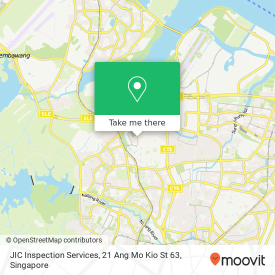 JIC Inspection Services, 21 Ang Mo Kio St 63地图