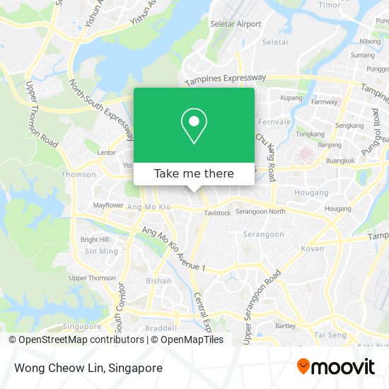 Wong Cheow Lin map