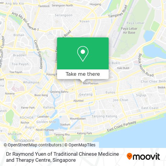 Dr Raymond Yuen of Traditional Chinese Medicine and Therapy Centre map