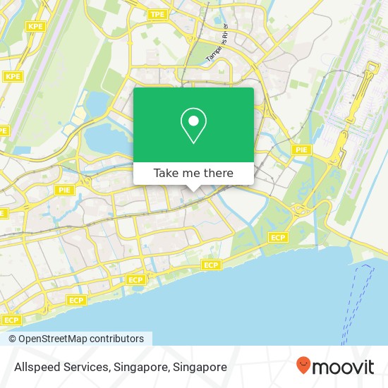 Allspeed Services, Singapore map