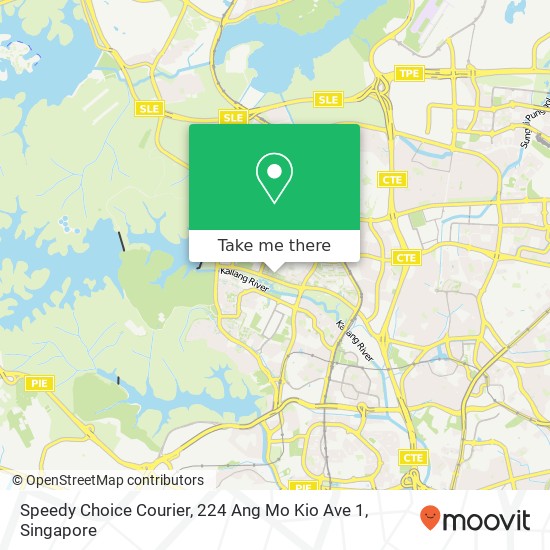 Speedy Choice Courier, 224 Ang Mo Kio Ave 1 map