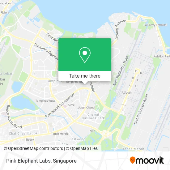 Pink Elephant Labs map
