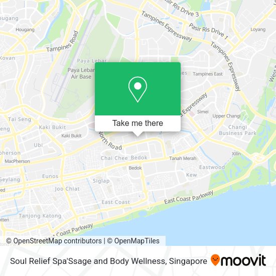 Soul Relief Spa'Ssage and Body Wellness map