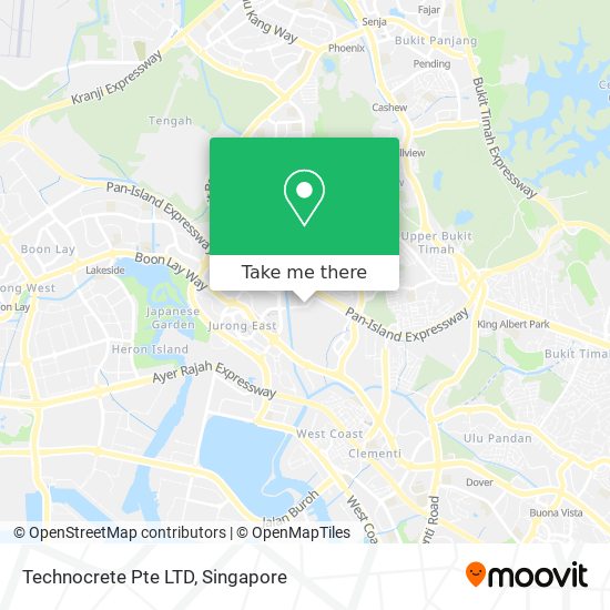 Technocrete Pte LTD map