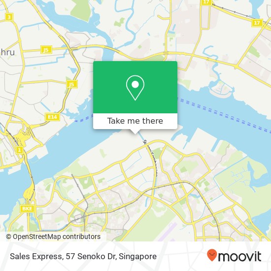 Sales Express, 57 Senoko Dr map