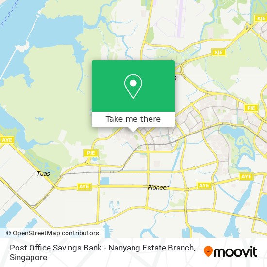 Post Office Savings Bank - Nanyang Estate Branch地图
