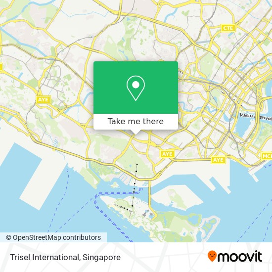 Trisel International map