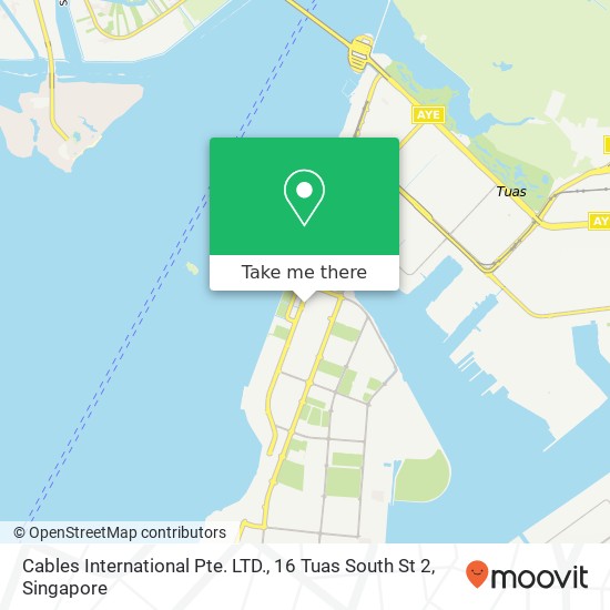 Cables International Pte. LTD., 16 Tuas South St 2地图