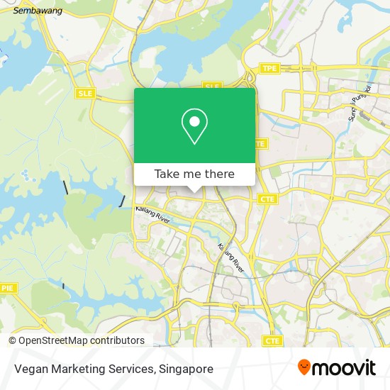 Vegan Marketing Services map