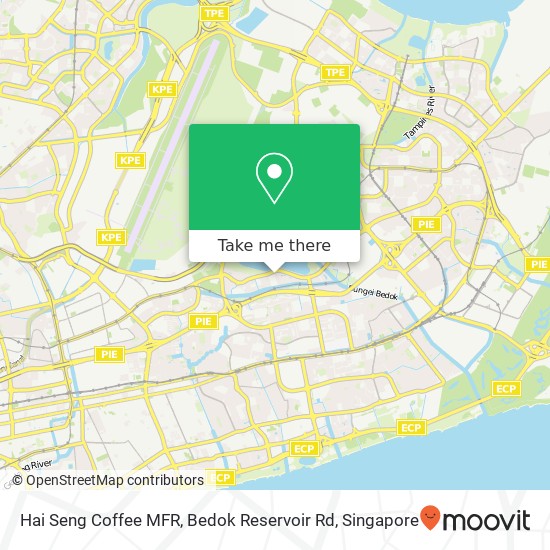 Hai Seng Coffee MFR, Bedok Reservoir Rd map