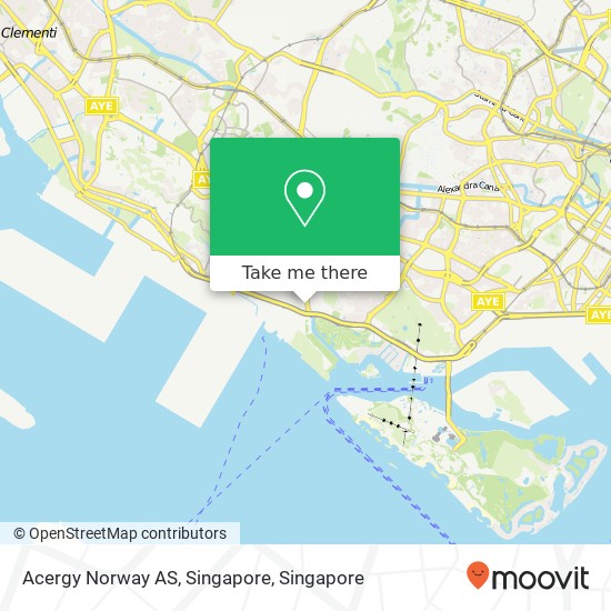 Acergy Norway AS, Singapore map