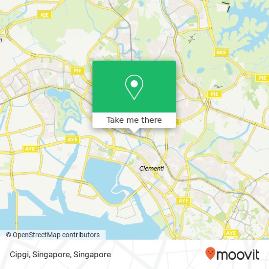 Cipgi, Singapore地图