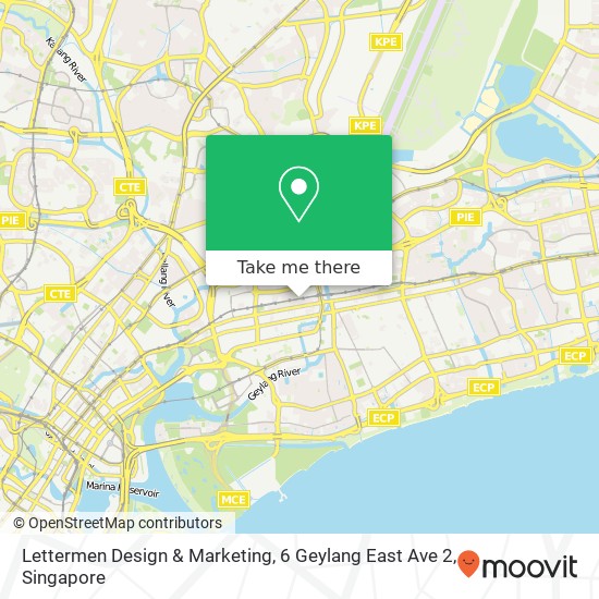 Lettermen Design & Marketing, 6 Geylang East Ave 2 map