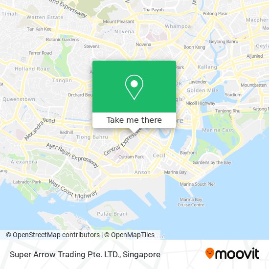 Super Arrow Trading Pte. LTD.地图