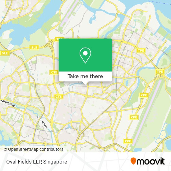 Oval Fields LLP map