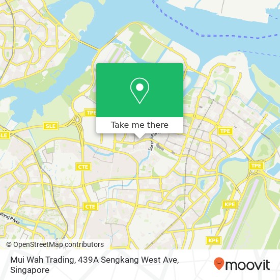 Mui Wah Trading, 439A Sengkang West Ave map