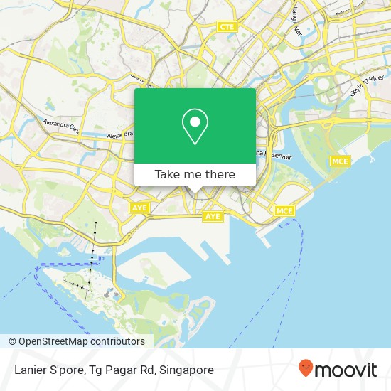 Lanier S'pore, Tg Pagar Rd map