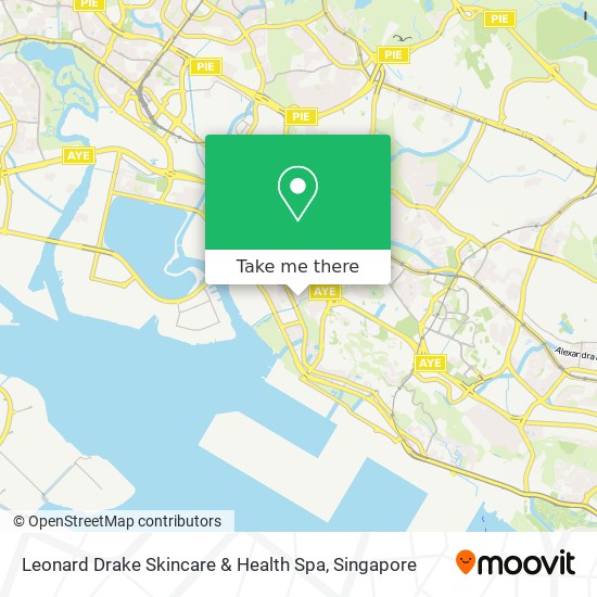 Leonard Drake Skincare & Health Spa map