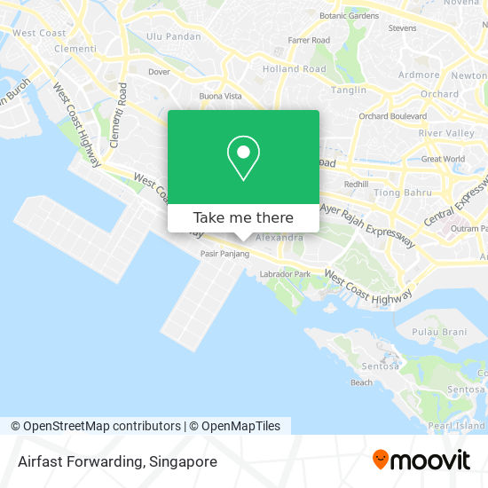 Airfast Forwarding map