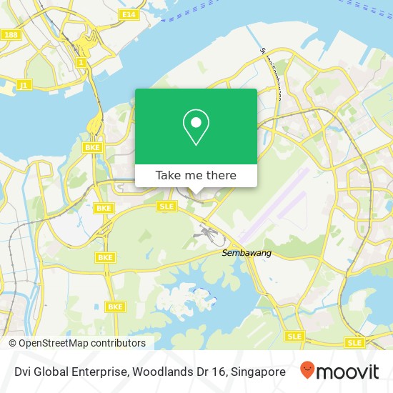 Dvi Global Enterprise, Woodlands Dr 16地图