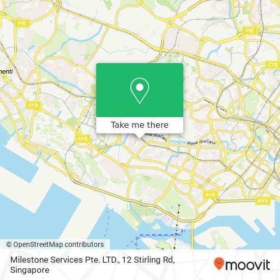 Milestone Services Pte. LTD., 12 Stirling Rd map