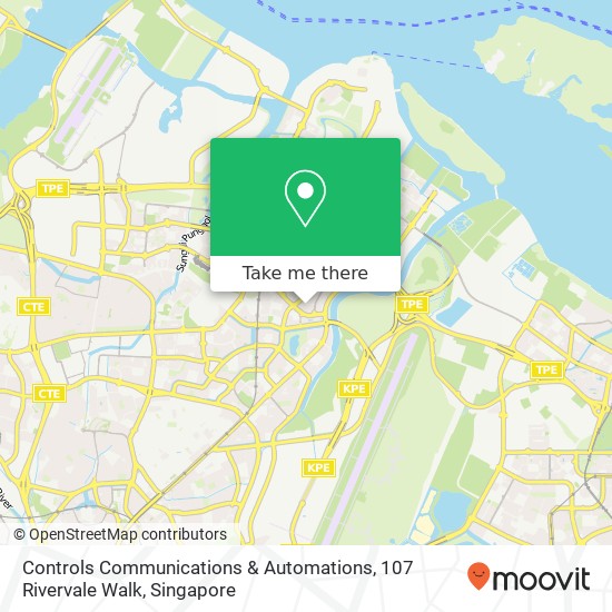 Controls Communications & Automations, 107 Rivervale Walk地图