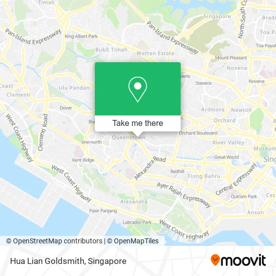 Hua Lian Goldsmith map