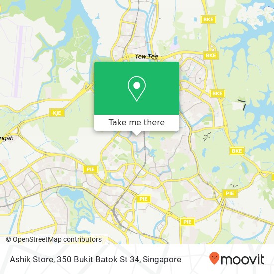 Ashik Store, 350 Bukit Batok St 34 map