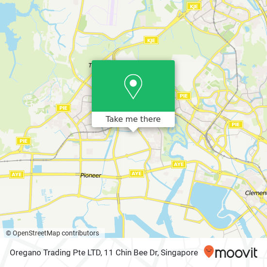 Oregano Trading Pte LTD, 11 Chin Bee Dr地图