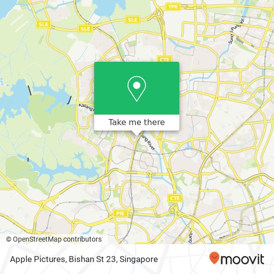 Apple Pictures, Bishan St 23 map