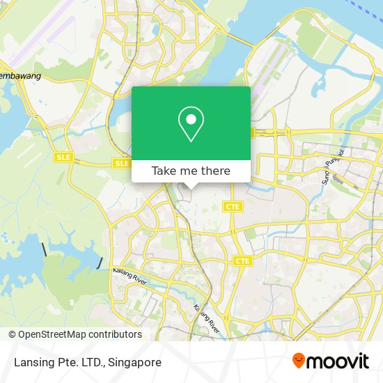 Lansing Pte. LTD. map