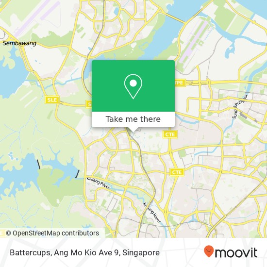 Battercups, Ang Mo Kio Ave 9地图