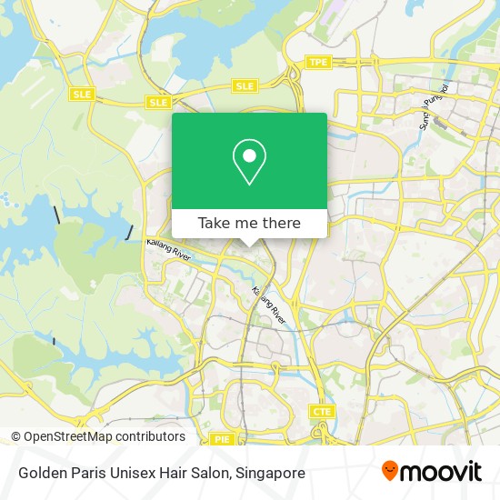Golden Paris Unisex Hair Salon map