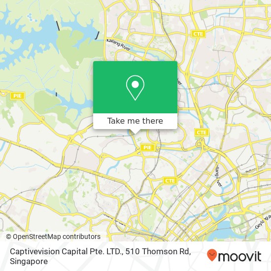 Captivevision Capital Pte. LTD., 510 Thomson Rd map