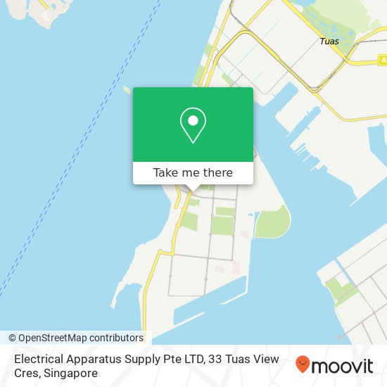 Electrical Apparatus Supply Pte LTD, 33 Tuas View Cres map