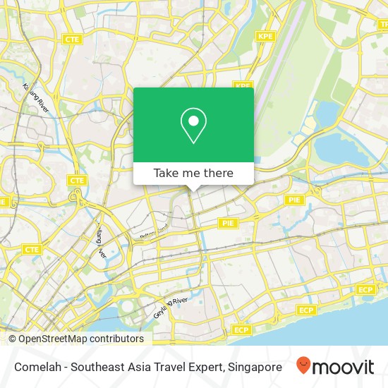 Comelah - Southeast Asia Travel Expert map