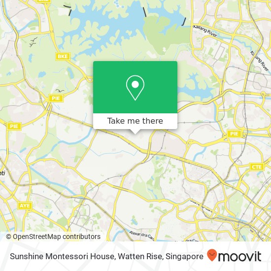 Sunshine Montessori House, Watten Rise map