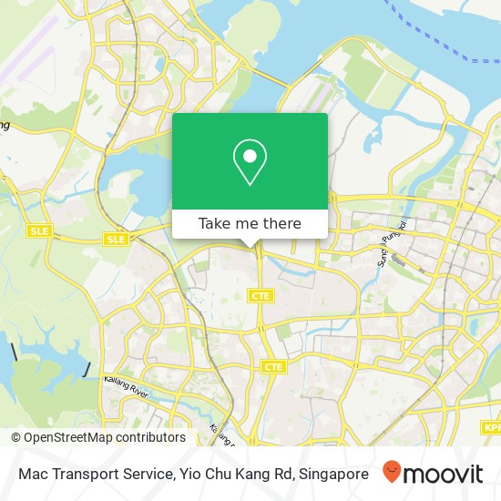 Mac Transport Service, Yio Chu Kang Rd map