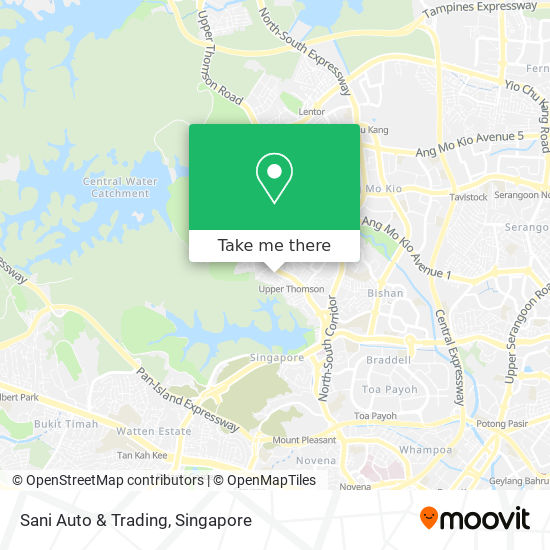 Sani Auto & Trading map