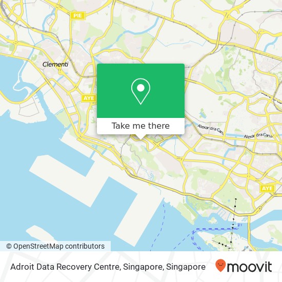 Adroit Data Recovery Centre, Singapore map