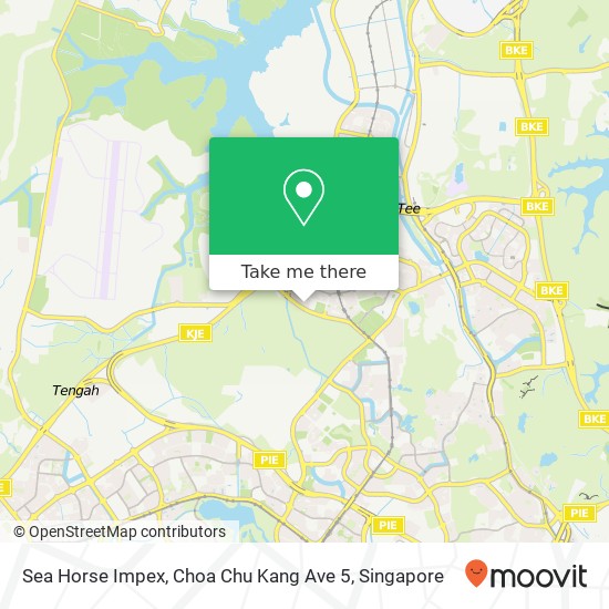 Sea Horse Impex, Choa Chu Kang Ave 5 map