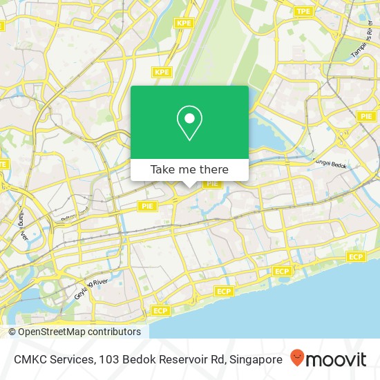 CMKC Services, 103 Bedok Reservoir Rd地图