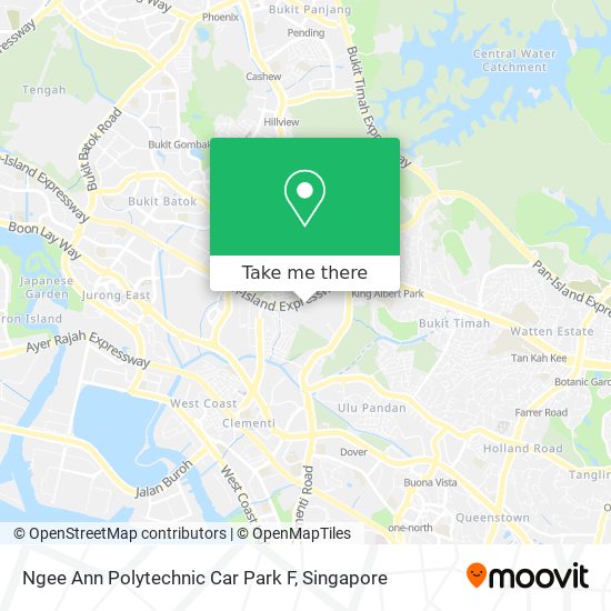 Ngee Ann Polytechnic Car Park F map