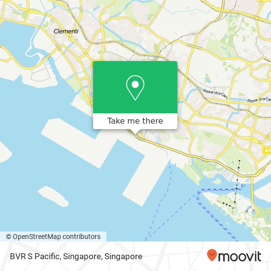 BVR S Pacific, Singapore map