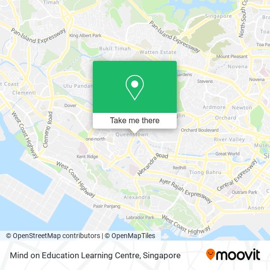 Mind on Education Learning Centre map