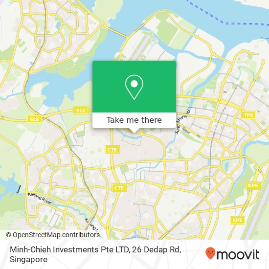 Minh-Chieh Investments Pte LTD, 26 Dedap Rd地图