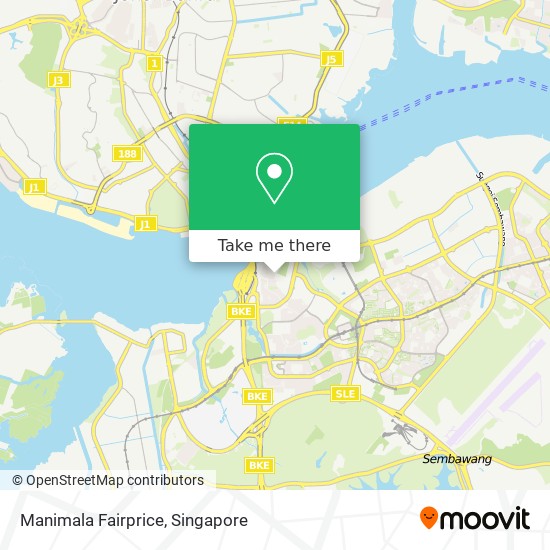 Manimala Fairprice map