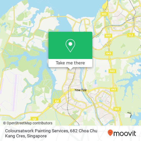 Coloursatwork Painting Services, 682 Choa Chu Kang Cres map