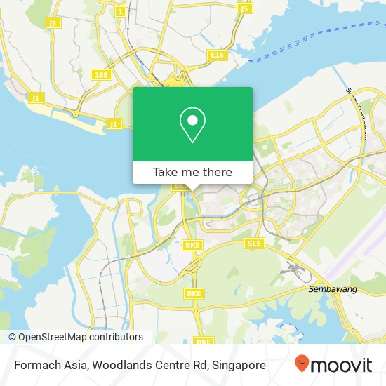 Formach Asia, Woodlands Centre Rd map